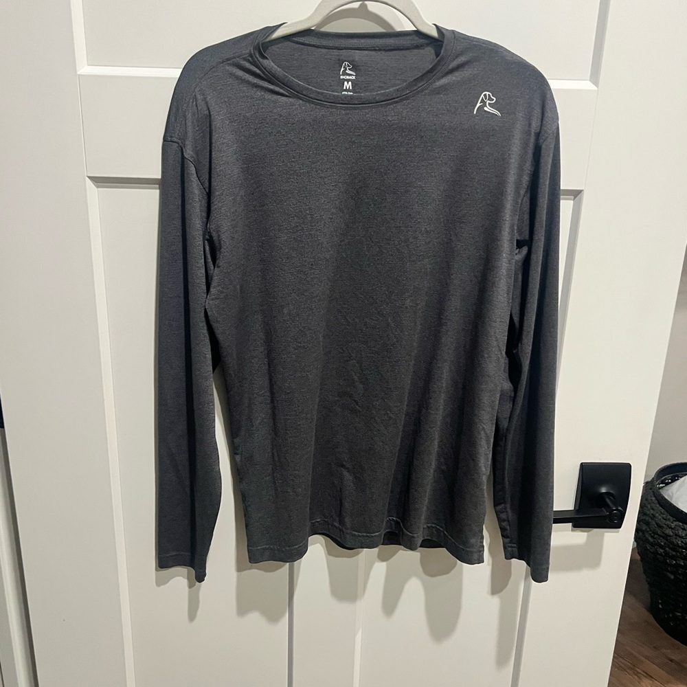 Rhoback Charcoal Long Sleeve Tee